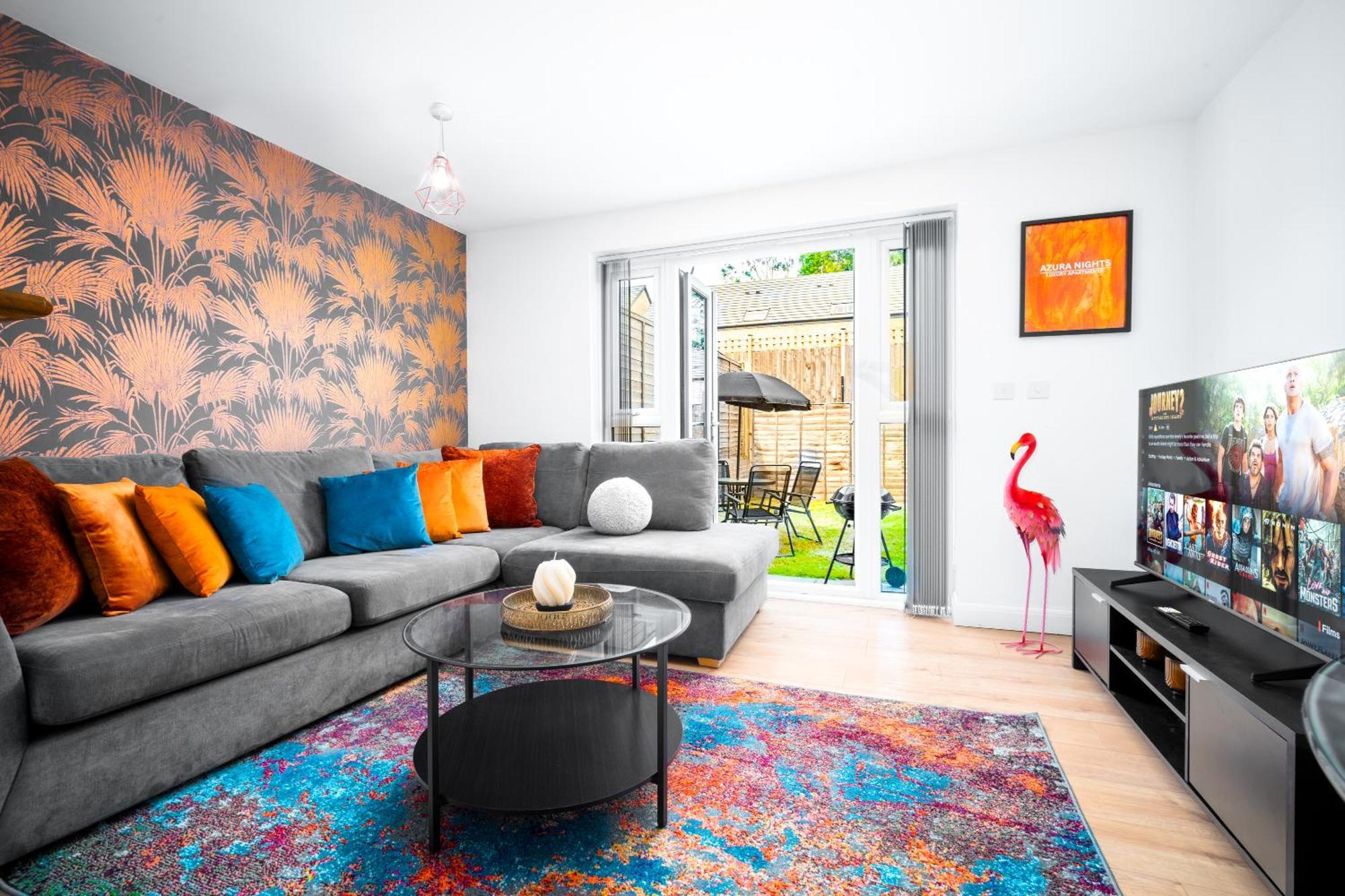 Luxury City Centre 5 Bed House With En-Suite, Bbq, On-Site Parking By Azura Nights Birmingham Luaran gambar